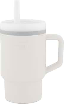 Infantino My 1st Tumbler, Silicone Sippy Cup with Straw & Handle, Spill-Resistant Baby Cup for On... | Amazon (US)