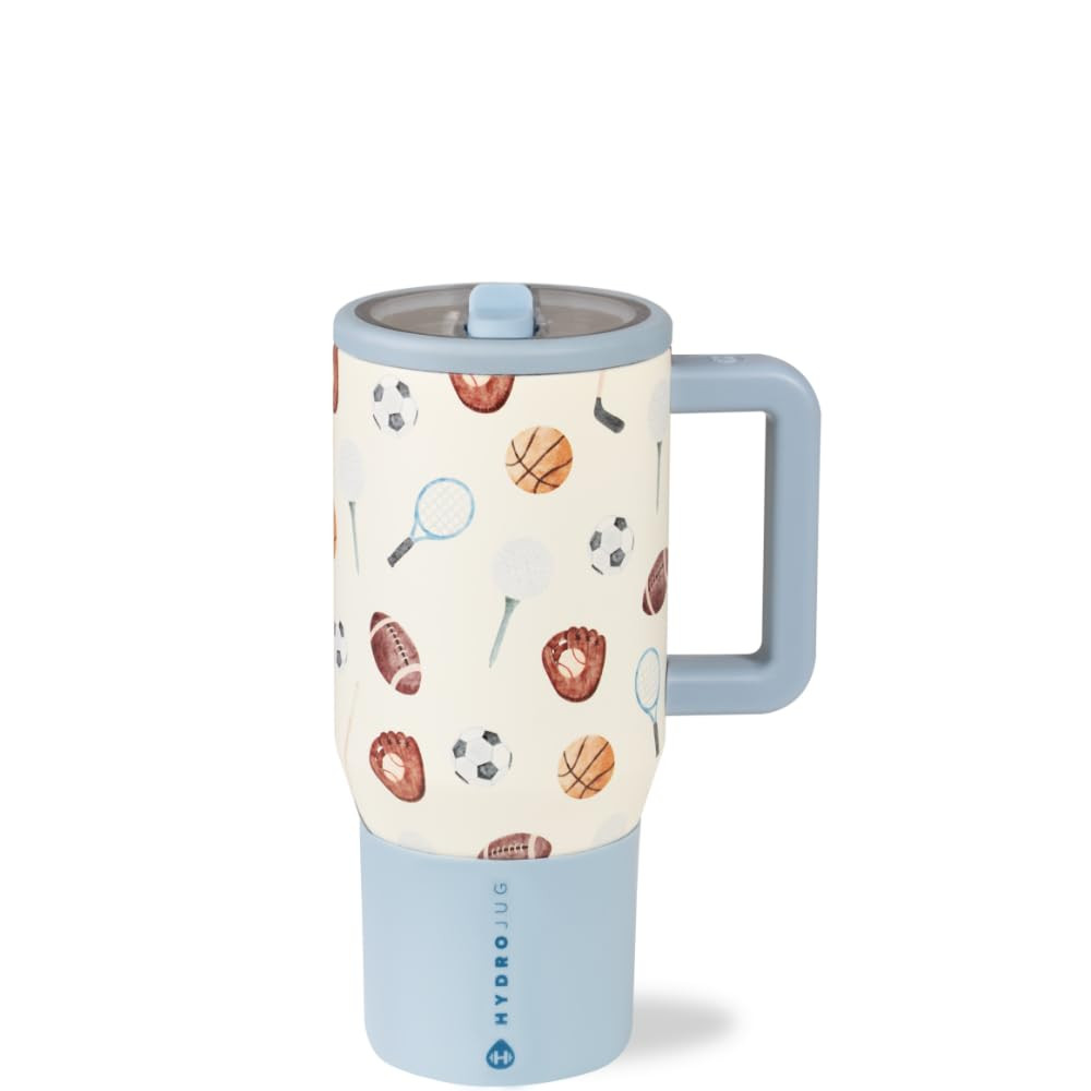 HydroJug Kids - 20 oz Insulated Kids Water Bottle with Flip Straw & Handle | Leak-Proof & Durable... | Amazon (US)