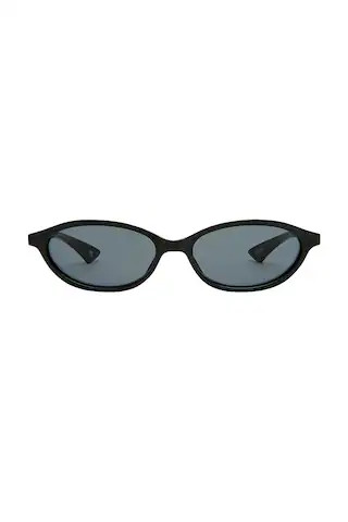 Le Specs Duskfall Sunglasses in Black & Smoke Mono from www.revolveclothing.com | Revolve Clothing (Global)