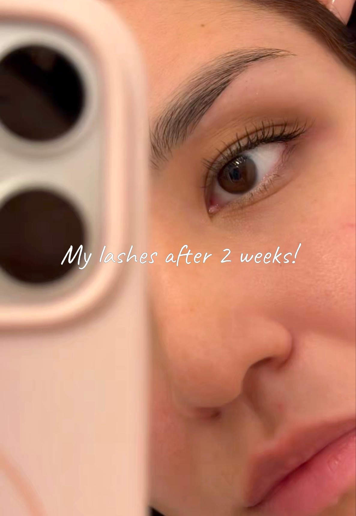 These are my lashes after two weeks of using a lash serum — I can already see a difference.🤩
I apply it on clean lashes right after washing my face, when everything is more receptive. I use it twice a day, morning and night.
They were a little itchy at first (that’s new lashes growing), and now they look like a lash lift. With a bit of mascara, they get super looong!!👀

#LTKBeauty #LTKGiftGuide