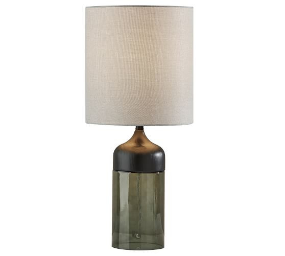 Stephe Glass Table Lamp (17"- 23") | Pottery Barn (US)