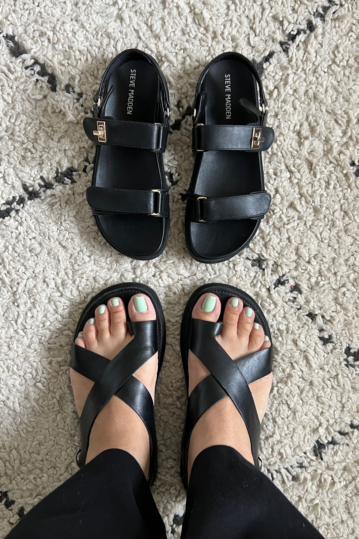 Mommy and me summer sandals! Same but different chunky leather sandals for girls and their mamas. 
-
Black and gold leather sandal girls - black and gold leather sandal women - girl mama matching sandals - chunky flat leather sandals - leather flatform sandals for women - cross strap leather sandals for women - Madewell - Steve Madden - affordable summer sandals


#LTKshoecrush #LTKkids #LTKstyletip