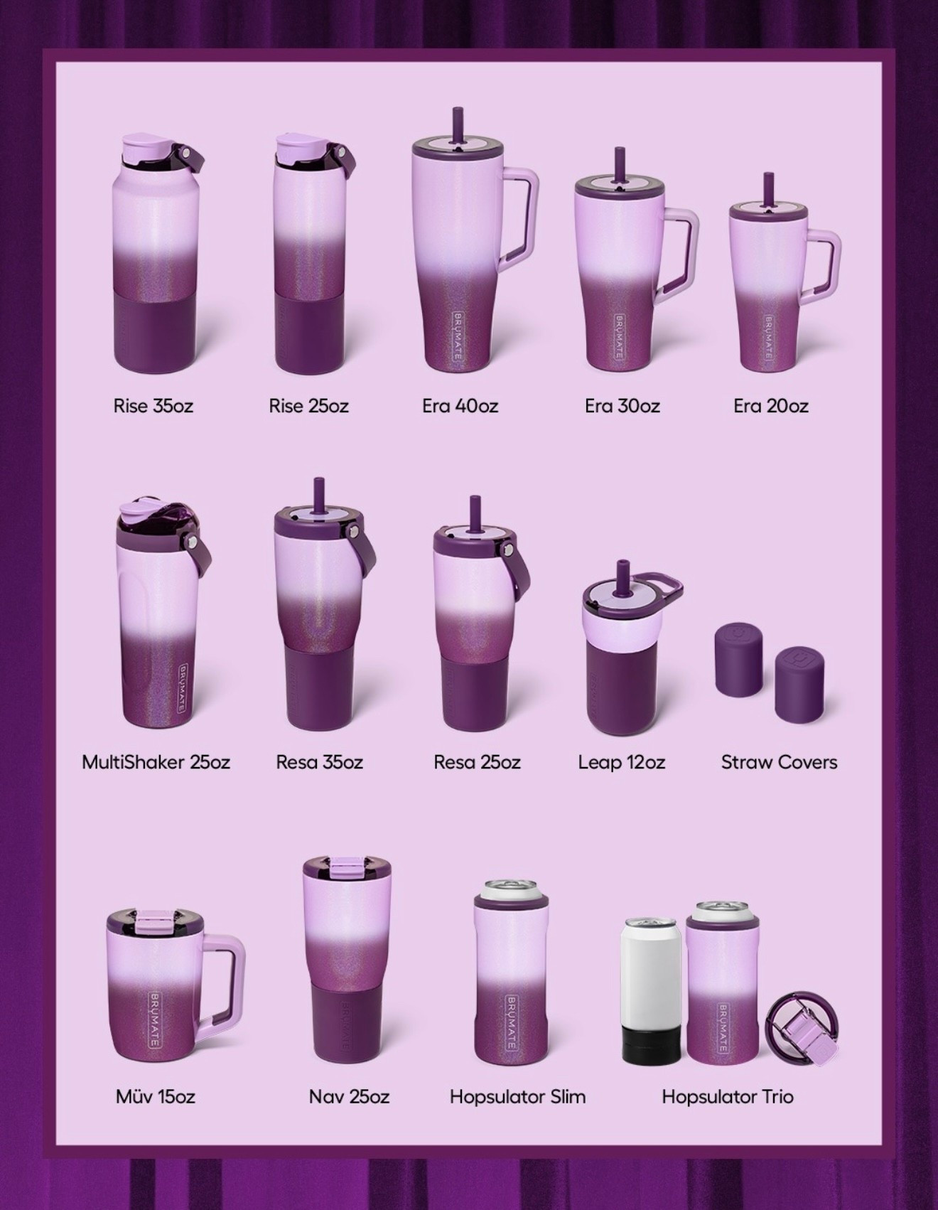 If you love purple, ombré, and all things Bru, this just launched too!
I have tried a LOT of water bottles, Brumate is superior to all in my opinion!

#LTKActive #LTKdayinmylife #LTKTravel