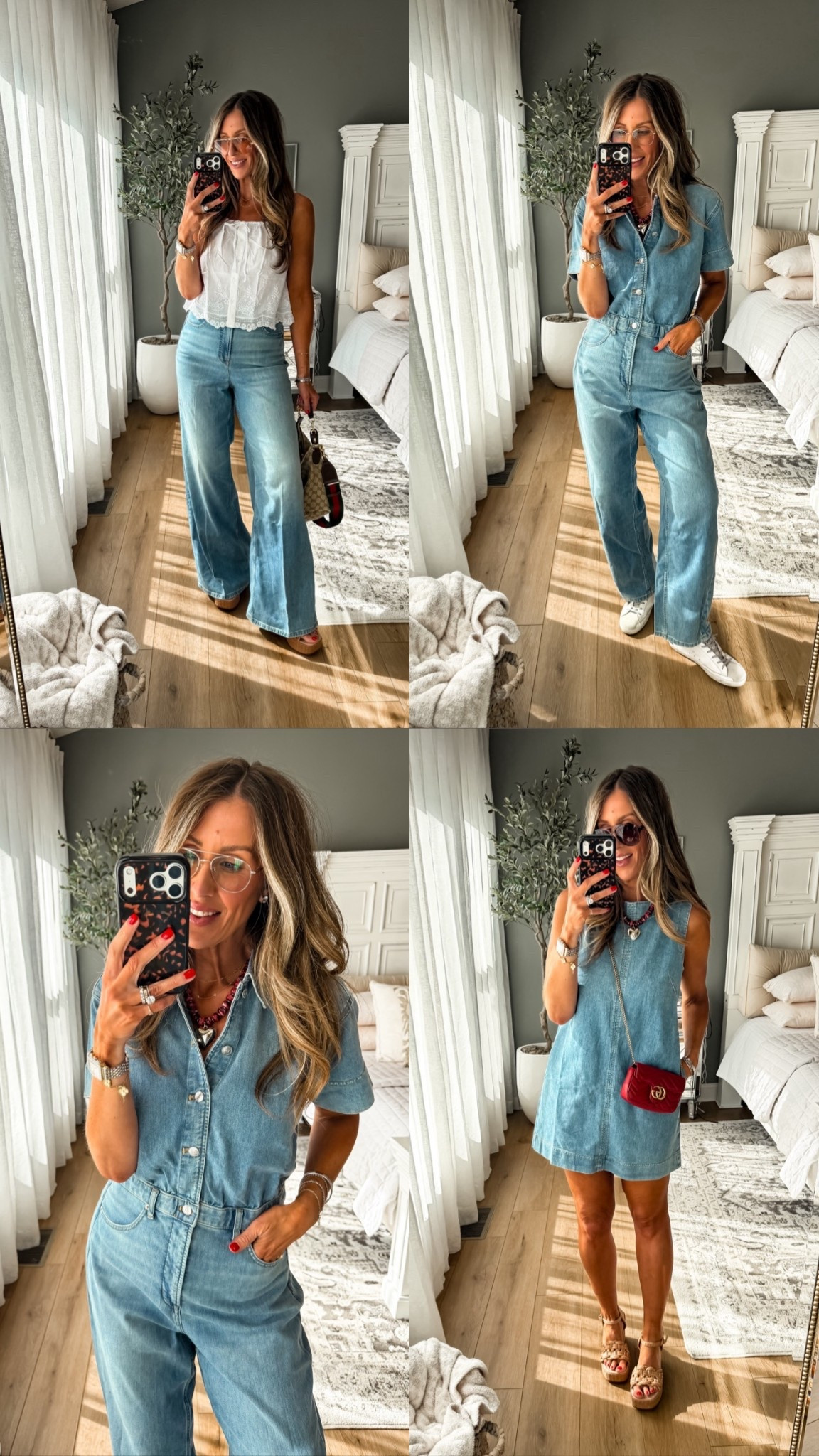 New @Spanx drop code TMISXSPANX 
For 15% off new customers 
Wearing size medium! I did a medium tall in the wide leg

#LTKMidsize #LTKootd #LTKOver40