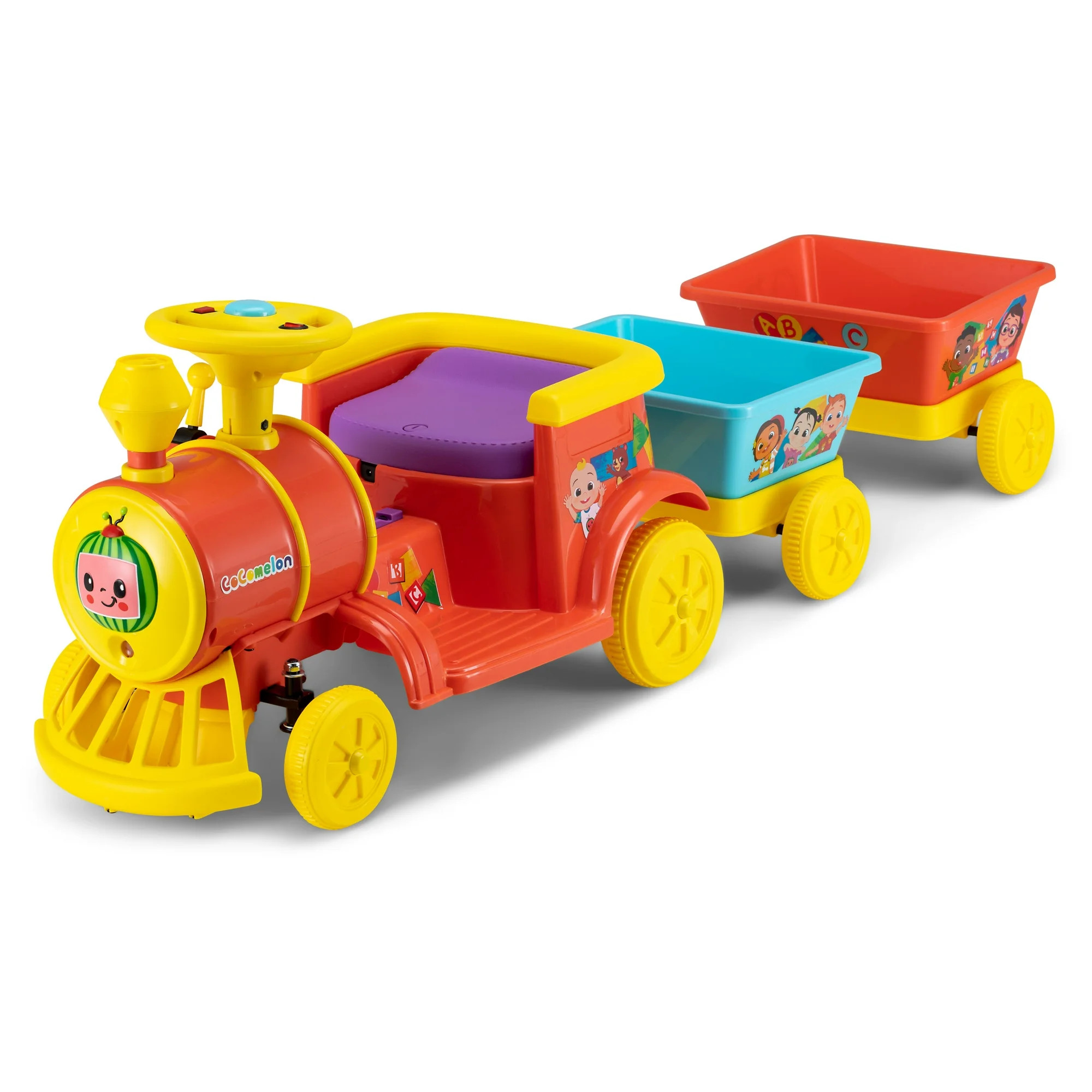 Cocomelon Choo Choo Train Ride-On Toy, 6-Volt - Walmart.com | Walmart (US)