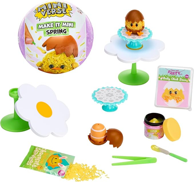 MGA's Miniverse Make It Mini Make It Mini Spring, Seasonal, Easter, Blind Pack, DIY, Crafts, Resi... | Amazon (US)