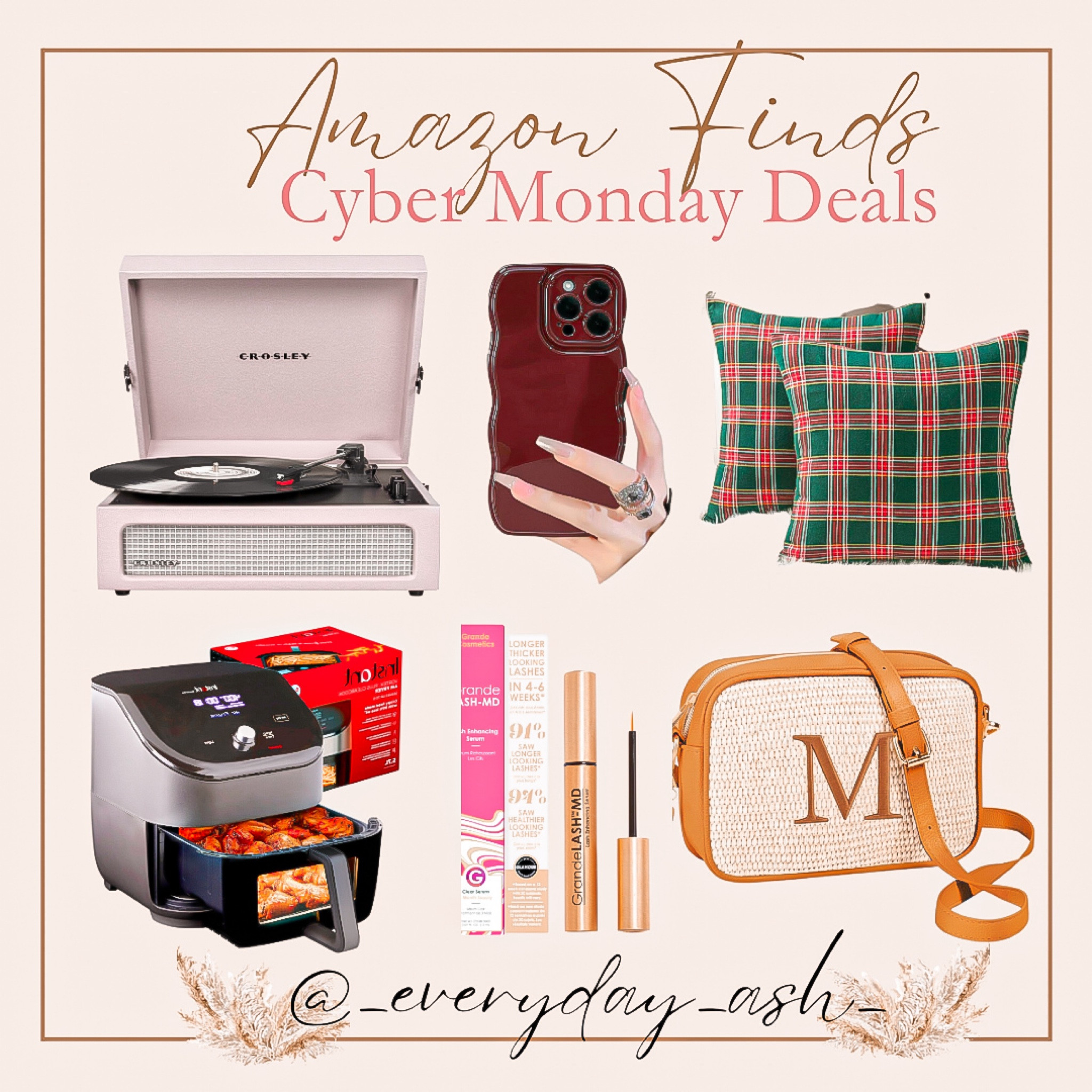 Amazon cyber sales 🎉🎄

Gift for her, Amazon cyber Monday, Amazon sales, Amazon home finds, record player, phone cases, pillow covers, air fryer, beauty finds, crossbody bag 

#LTKCyberWeek #LTKGiftGuide #LTKSaleAlert