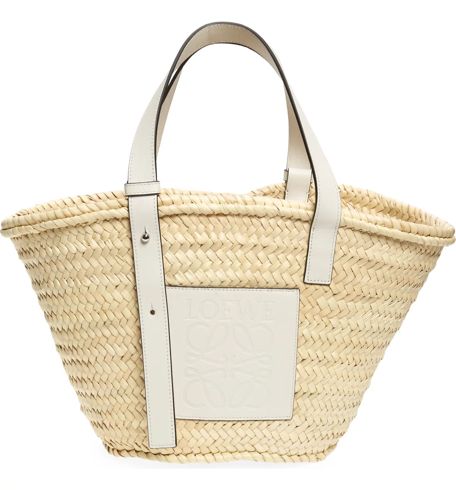x Paula's Ibiza Palm Leaf Basket Bag | Nordstrom