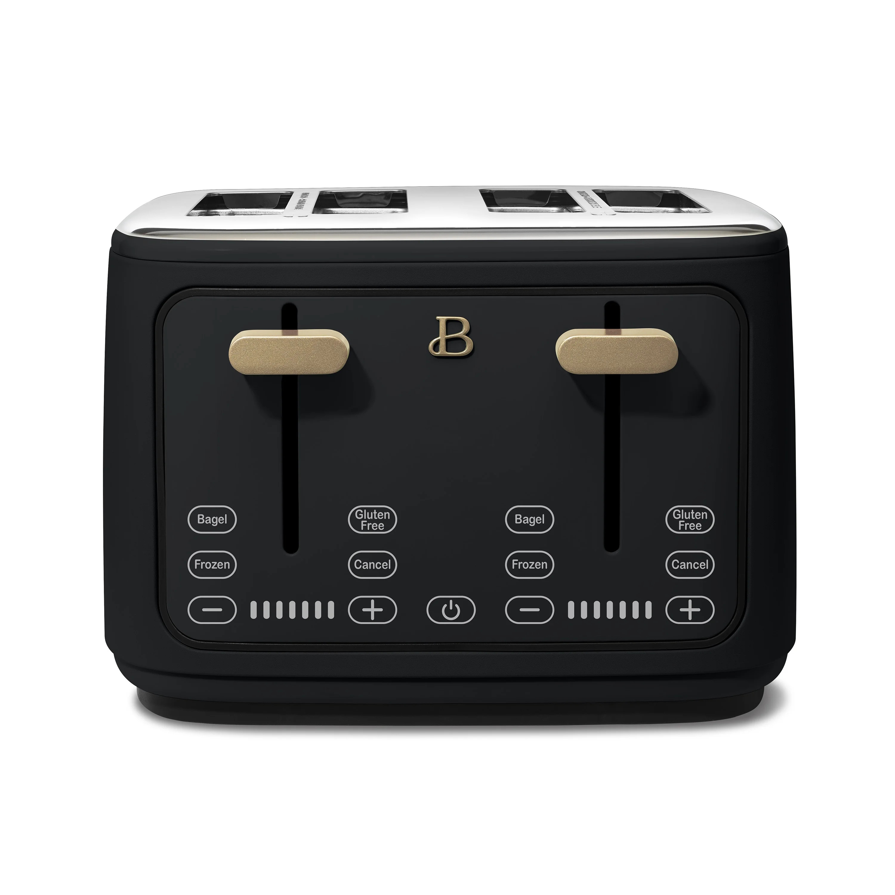Beautiful 4-Slice Toaster with Touch-Activated Display, Black Sesame by Drew Barrymore | Walmart (US)
