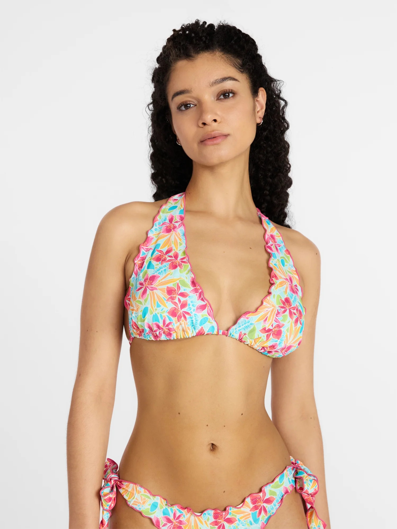 No Boundaries Convertible Bikini Top, Women's XXS-XXL | Walmart (US)