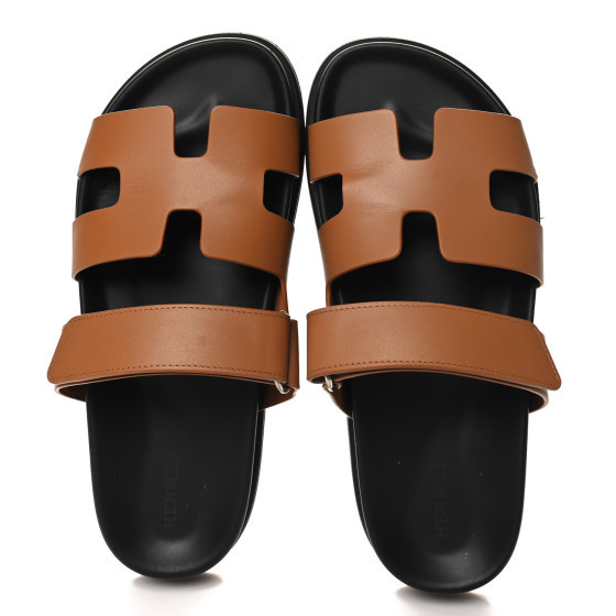 Calfskin Womens Chypre Sandals 38 Naturel | FASHIONPHILE (US)