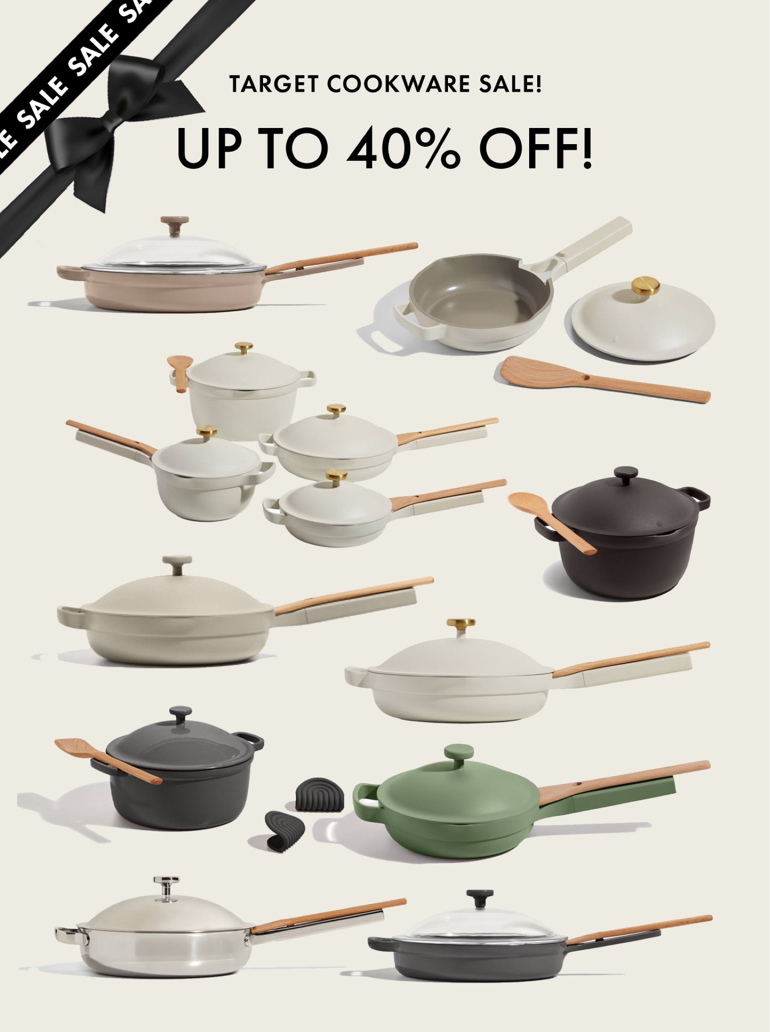 Scroll to shop the Target Our Place cookware sale!! Up to 40% OFF! Makes the perfect gift for you or a loved one 🫶🏼

#LTKSaleAlert #LTKCyberWeek #LTKGiftGuide