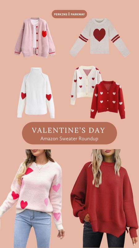 Check out these adorable Valentine’s Day sweaters, all available on Amazon!

#LTKHoliday #LTKSeasonal #LTKGiftGuide #valentines #valentinesdayoutfit

#LTKMostLoved #LTKGiftGuide #LTKSeasonal