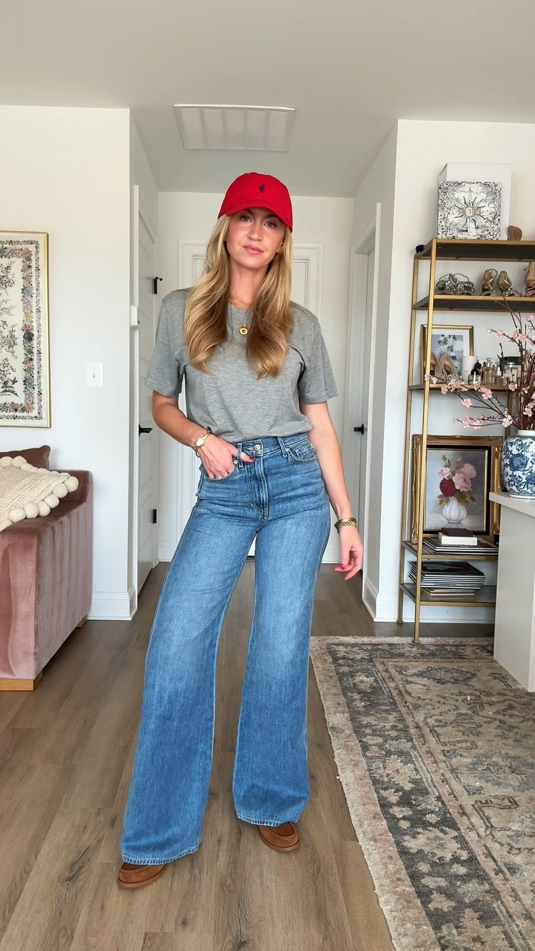 Soccer mom Saturday outfit. 
Top: runs oversized, wearing a S
Jeans: run TTS, wearing a 25
Suede boat shoes: run TTS (SO comfortable) 

#LTKShoeCrush #LTKSeasonal #LTKStyleTip