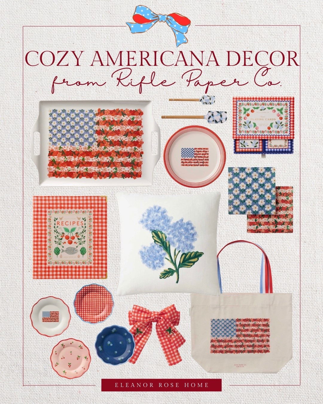 Cozy Americana decor from Rifle Paper Co.

#LTKHome #LTKSeasonal