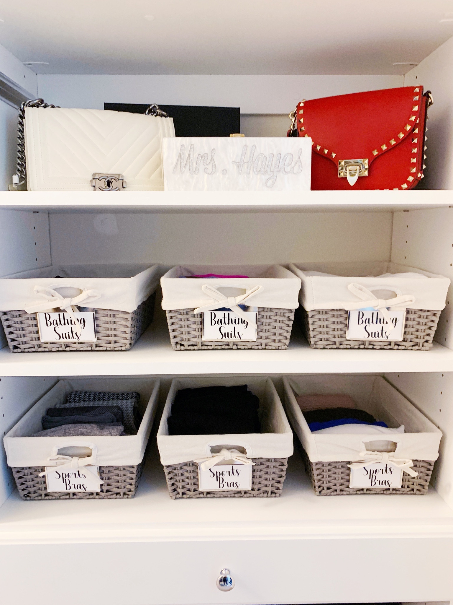 Love these baskets for closet organization! 

#LTKkids #LTKhome #LTKfamily