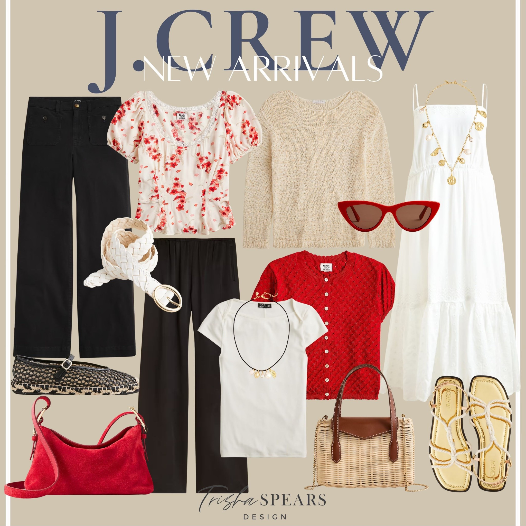 Late Summer Outfits from J.Crew!
J.Crew Summer / J.Crew Fall /  Lightweight Knit Sweaters / Midi Dresses with Boots / Linen Blazers / Denim Jackets / Neutral Cardigans / Flowy Maxi Dresses / Button-Up Shirts / Layered Tank Tops / Ankle Booties / High-Waisted Jeans / Utility Jackets / Ribbed Knit Tops / Lightweight Trench Coats / Cotton Turtlenecks / Neutral Jumpsuits / Leather Crossbody Bags / Felt Hats / Wide-Leg Trousers / Knit Midi Skirts / Oversized Flannel Shirts / Neutral Loafers / Slip Dresses with Layers / Lightweight Scarves / Earth-Tone Accessories / Transitional Matching Sets / Sheer Sweaters / Ballet Flats / Brown Handbags / Woven Belts / Neutral Mules / Gold Jewelry / 
 

 

