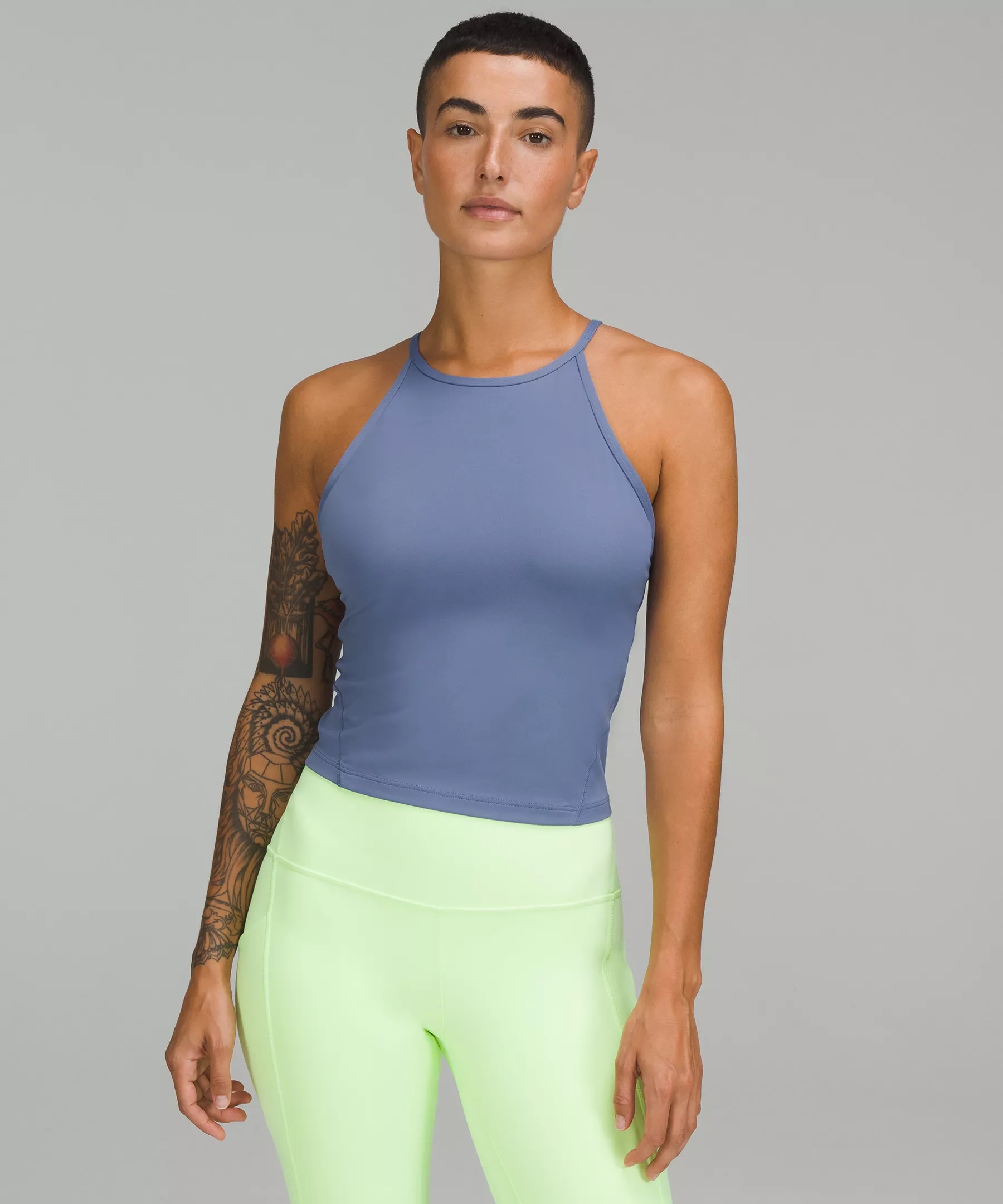 Lightweight High-Neck Yoga Tank Top | Lululemon (US)