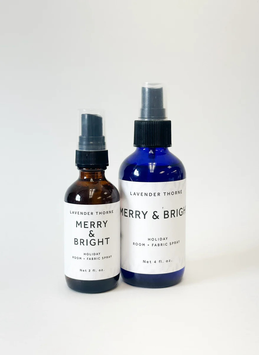 Merry and Bright - Room + Fabric Spray | Lavender Thorne