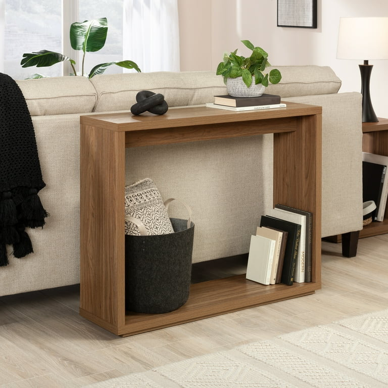 Mainstays Westley Console Table, Warm Walnut Finish | Walmart (US)