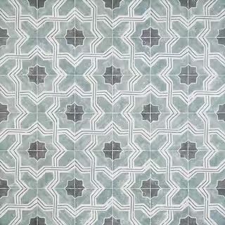 Ivy Hill Tile Patras Deco Iberia 7.87 in. x 7.87 in. Matte Porcelain Floor and Wall Tile (10.76 s... | The Home Depot