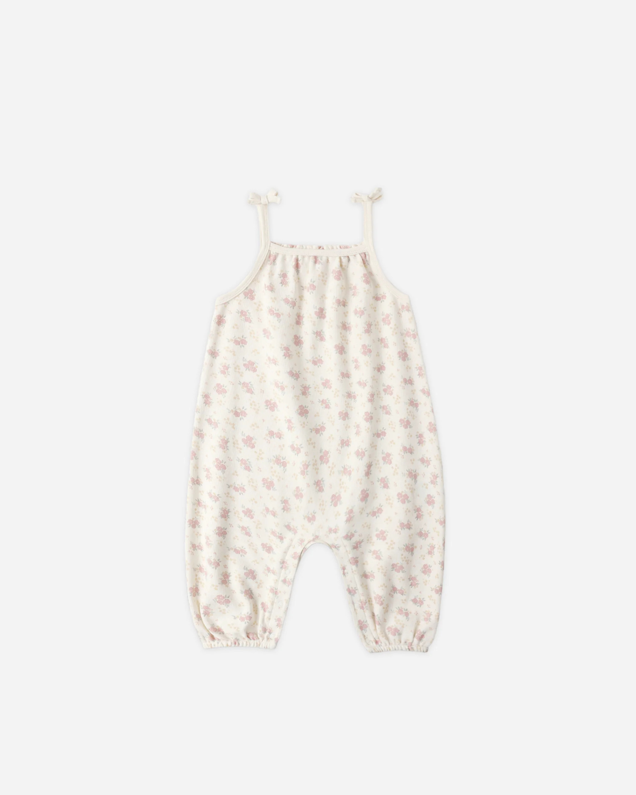 Smocked Jumpsuit Flower Field | Rylee + Cru