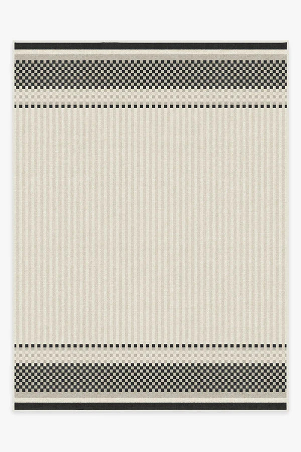 Lira Black & Ivory Rug | Ruggable | Ruggable