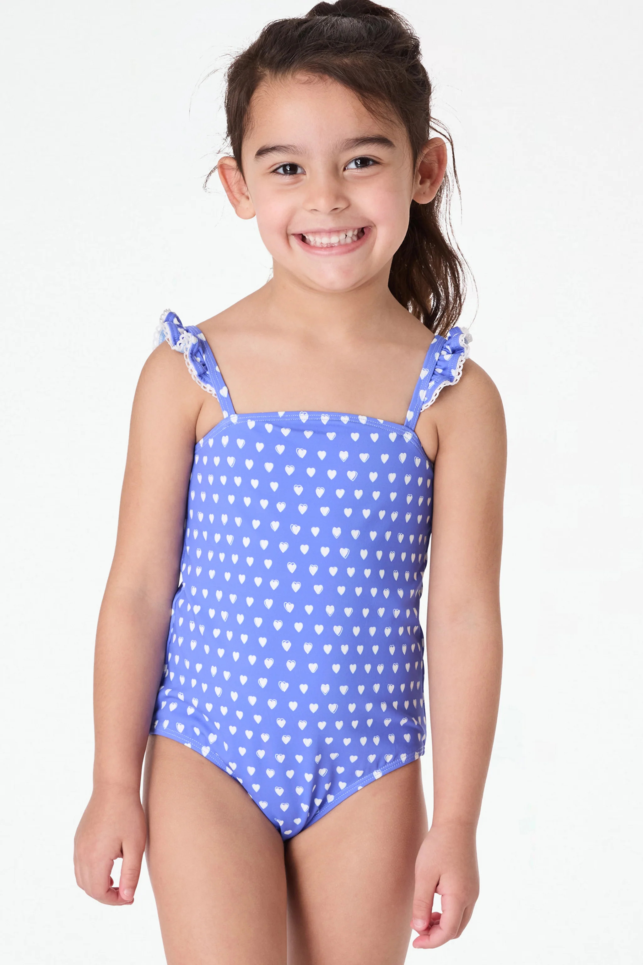 Little Kids Hearts Ottie One Piece | Roller Rabbit | Roller Rabbit