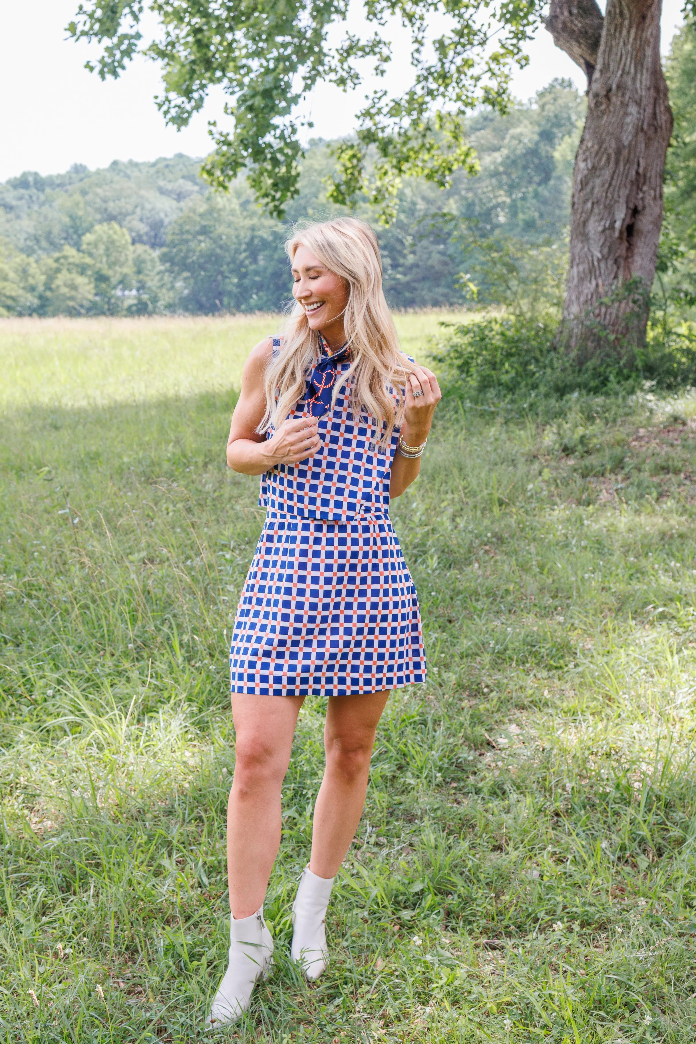 Maggie Oaks Sammi Auburn Mini Skirt | Clover and Bee | Clover + Bee