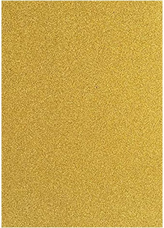 Baisunt 20 Sheets Gold Glitter Cardstock Paper for DIY Art Project, Scrapbook, Birthday Wedding P... | Amazon (US)
