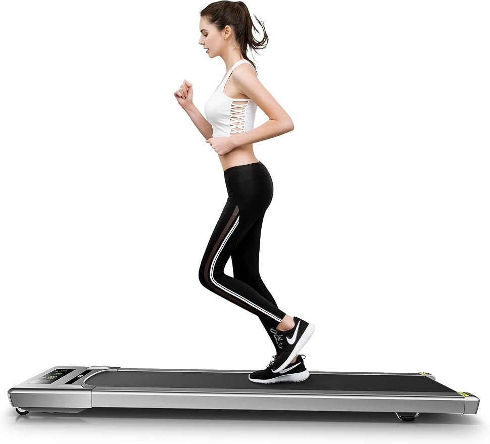 RHYTHM FUN Treadmill Under Desk Treadmill Folding Portable Walking Treadmill with Wide Tread Belt... | Amazon (US)