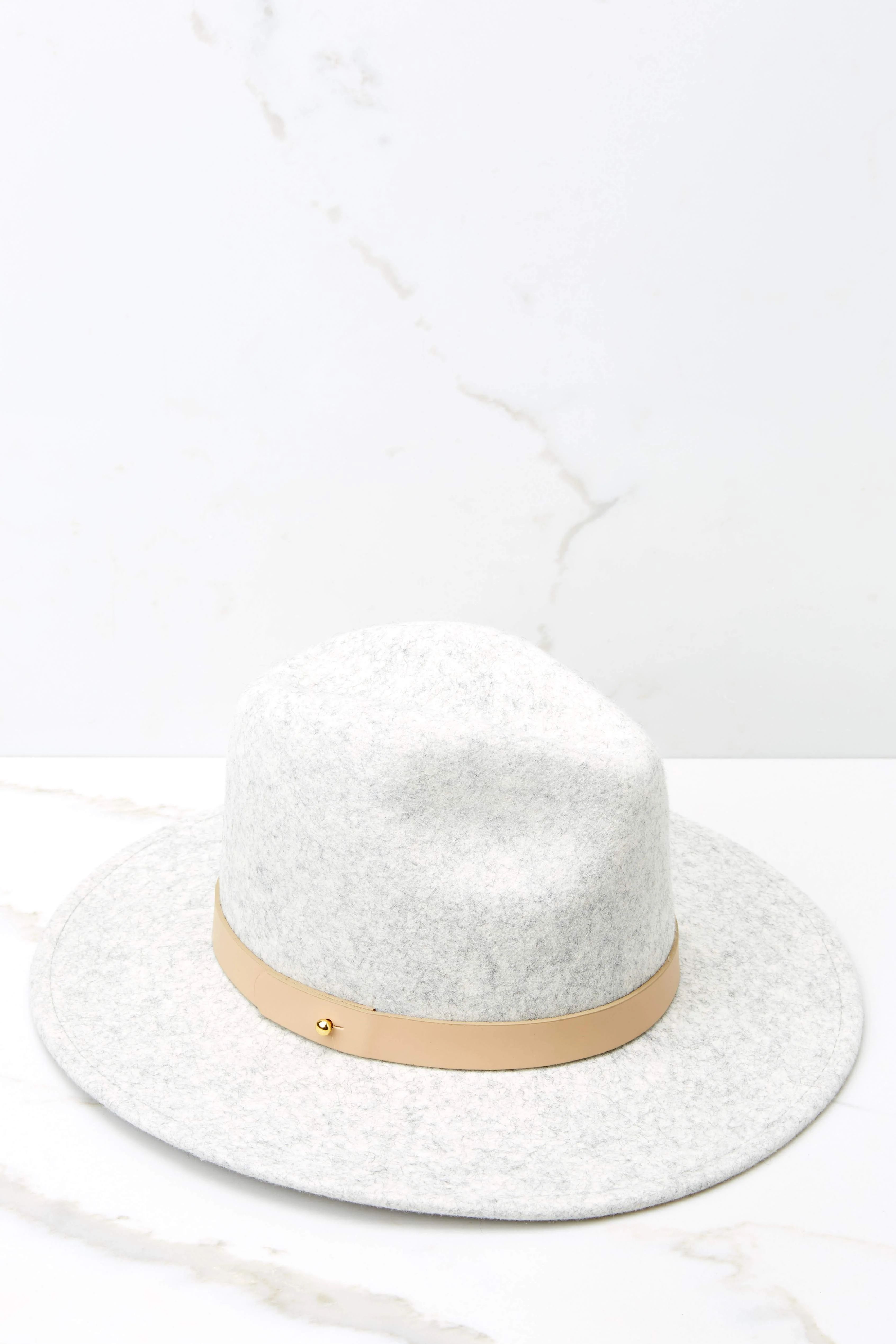 The Speckled Grey Mack Hat | Red Dress 