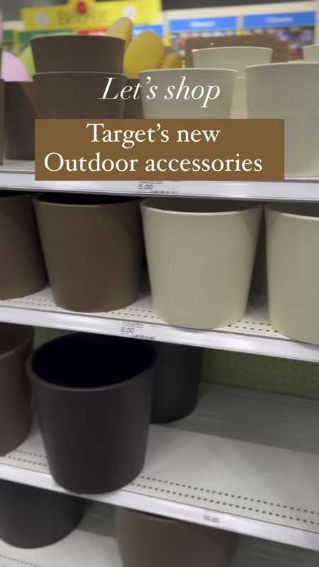 Let’s shop Target’s new outdoor accessories! 
