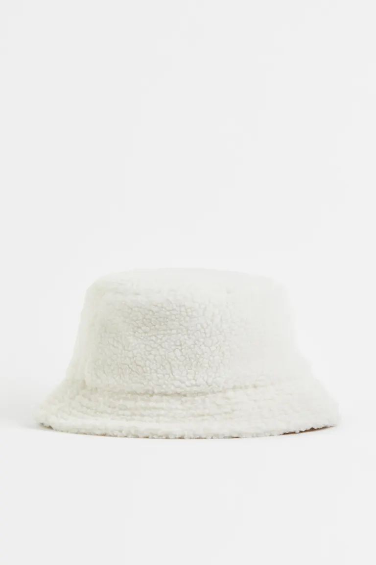 Teddy Fabric Bucket Hat | H&M (US)