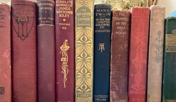 Lot of 5 Hardcover Mixed Vintage Antique Books Customizable - Etsy | Etsy (US)