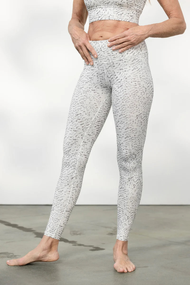 Leggings Feather White | Feather White / XS | Hey Honey Yoga | Hey Honey Yoga DE