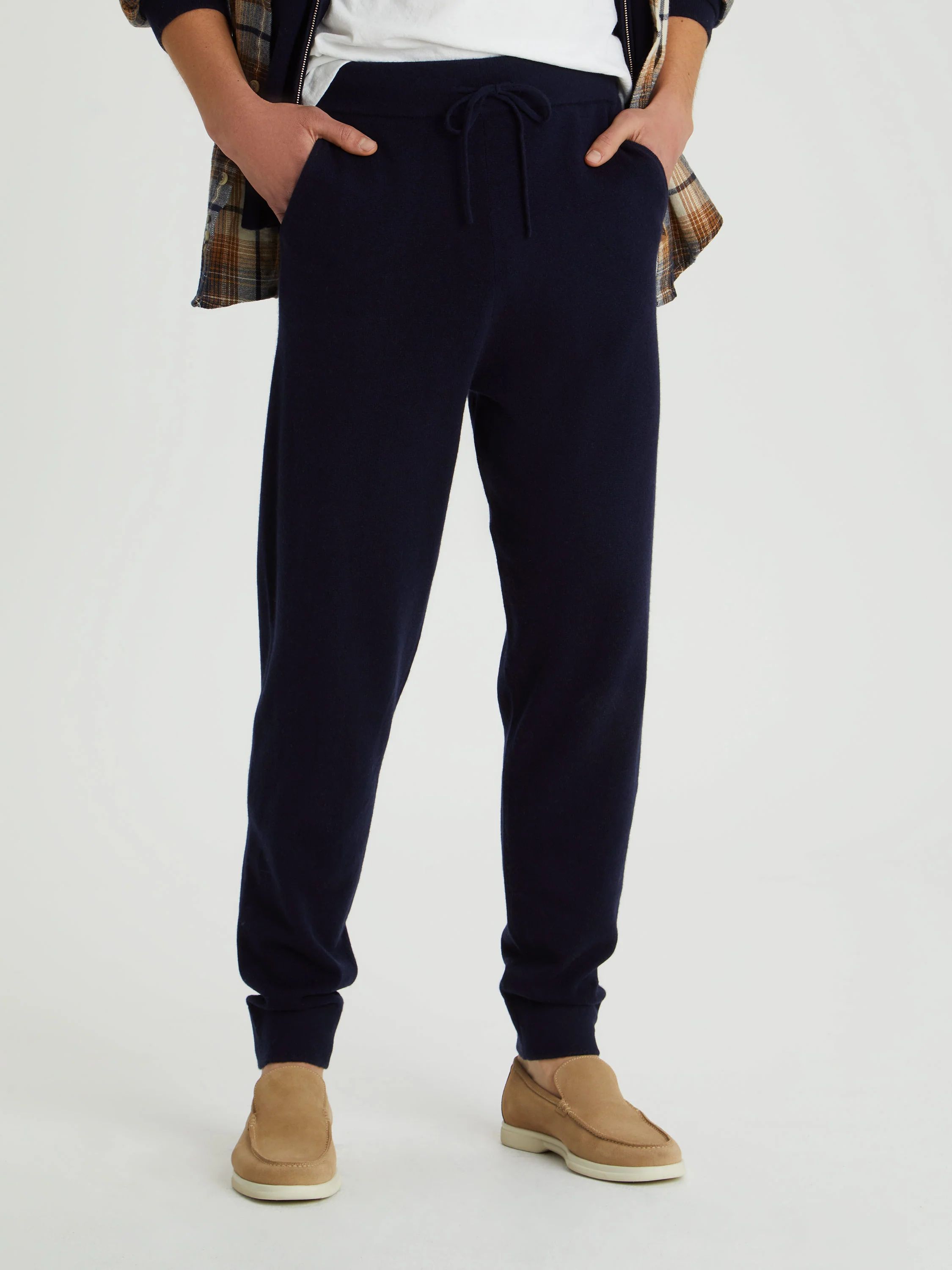 Recycled Cashmere Jogger Pants | Italic