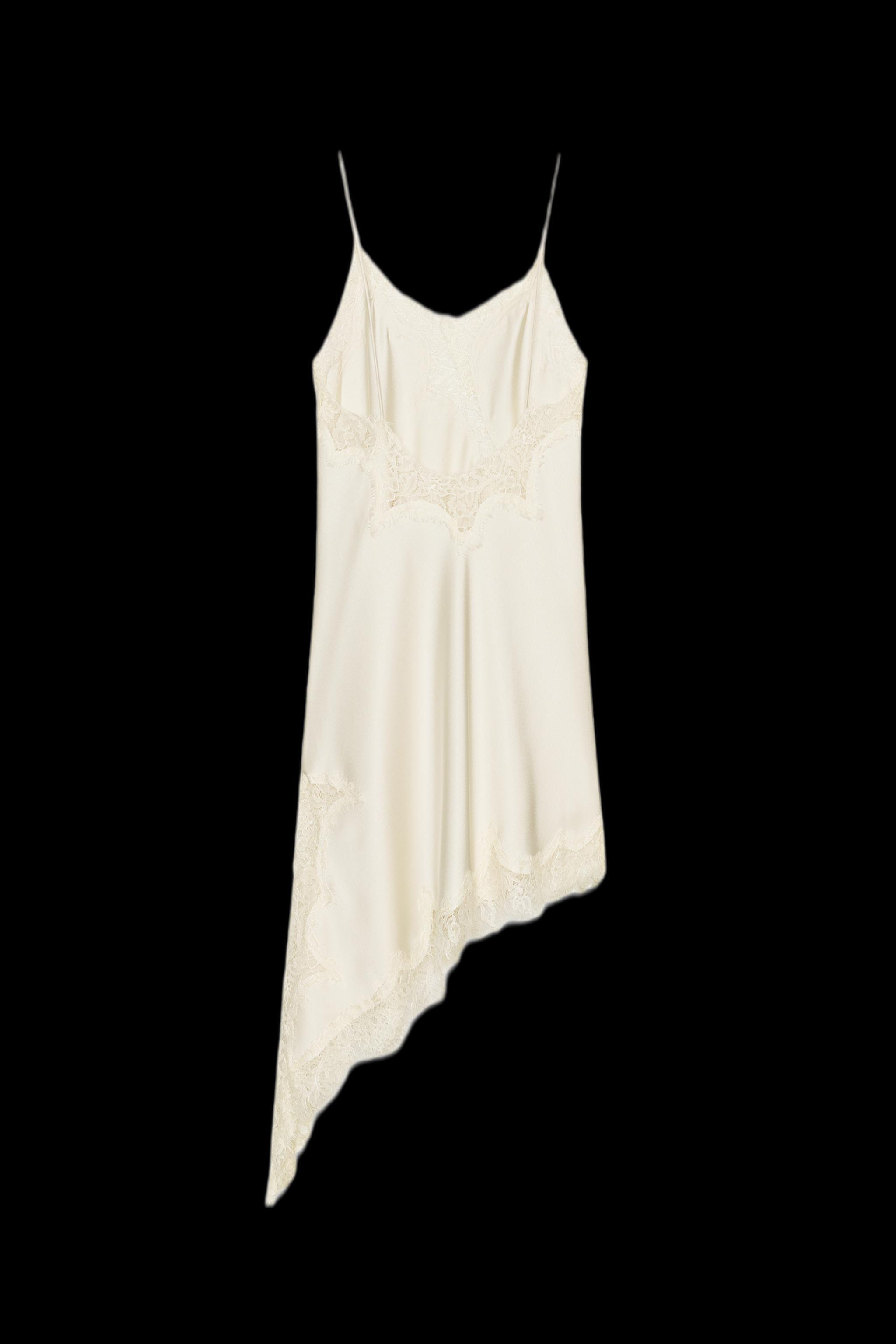 ZW COLLECTION ASYMMETRIC LACE DRESS | Zara US