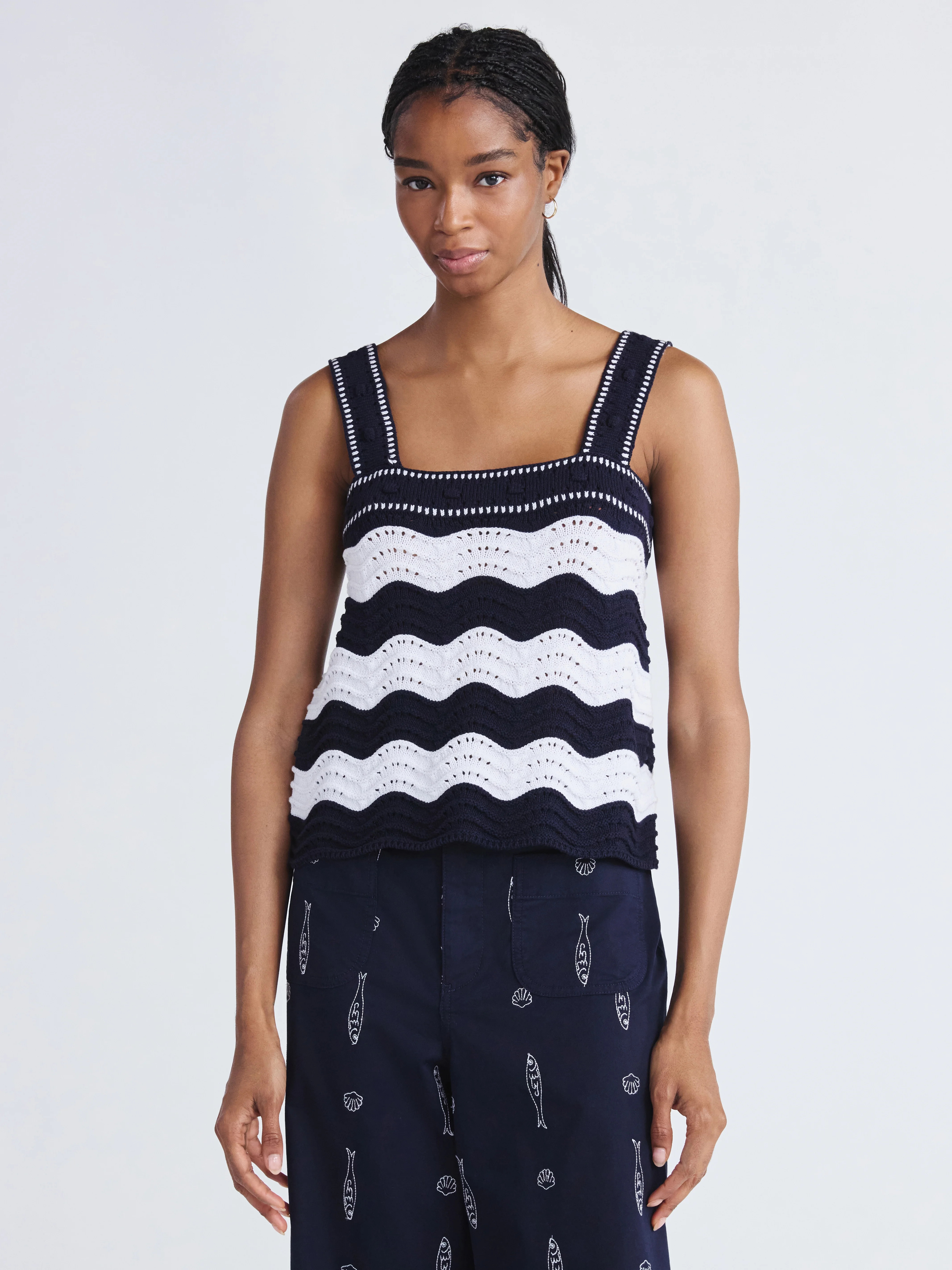 Free Assembly Women’s Textured Tank Top Sweater, Lightweight, Sizes XS-XXL - Walmart.com | Walmart (US)