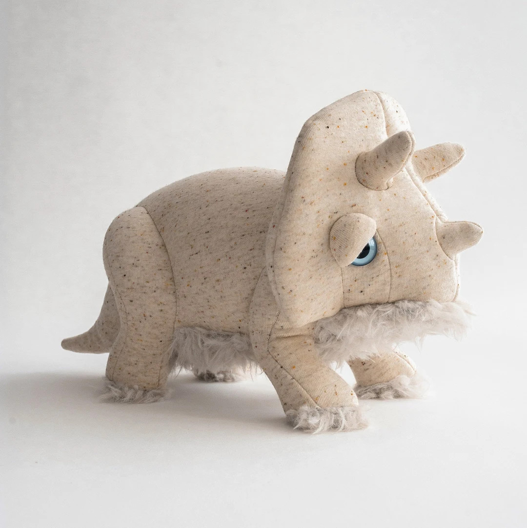 Small Albino Trino Handmade Stuffed Animal - Etsy | Etsy (US)