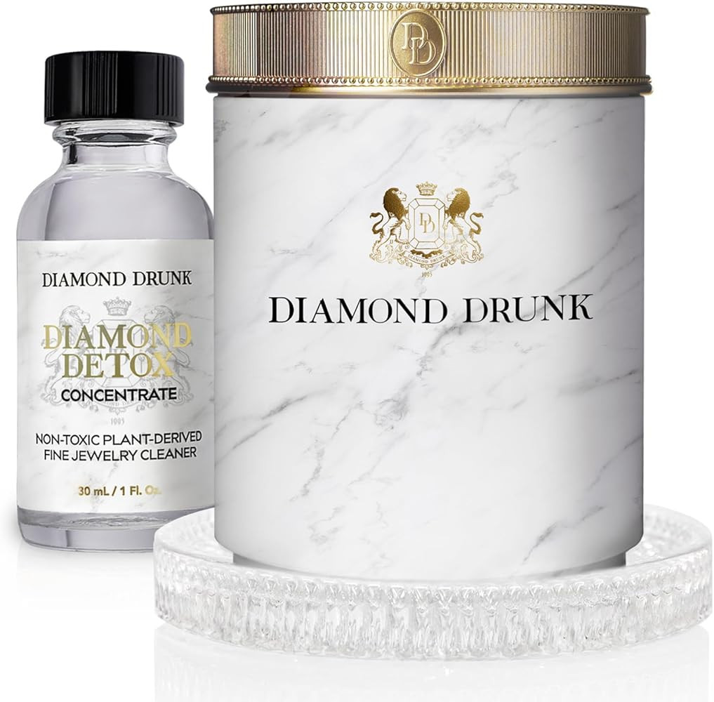 The Starter Collection - Non-Toxic, Fine Jewelry Cleaning Kit for Diamond, Gold, & Platinum - Saf... | Amazon (US)