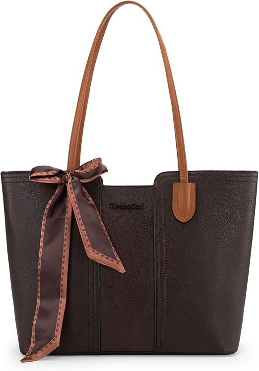 Montana West Tote Bags for Women Medium Top Handle Satchel Purses | Amazon (US)