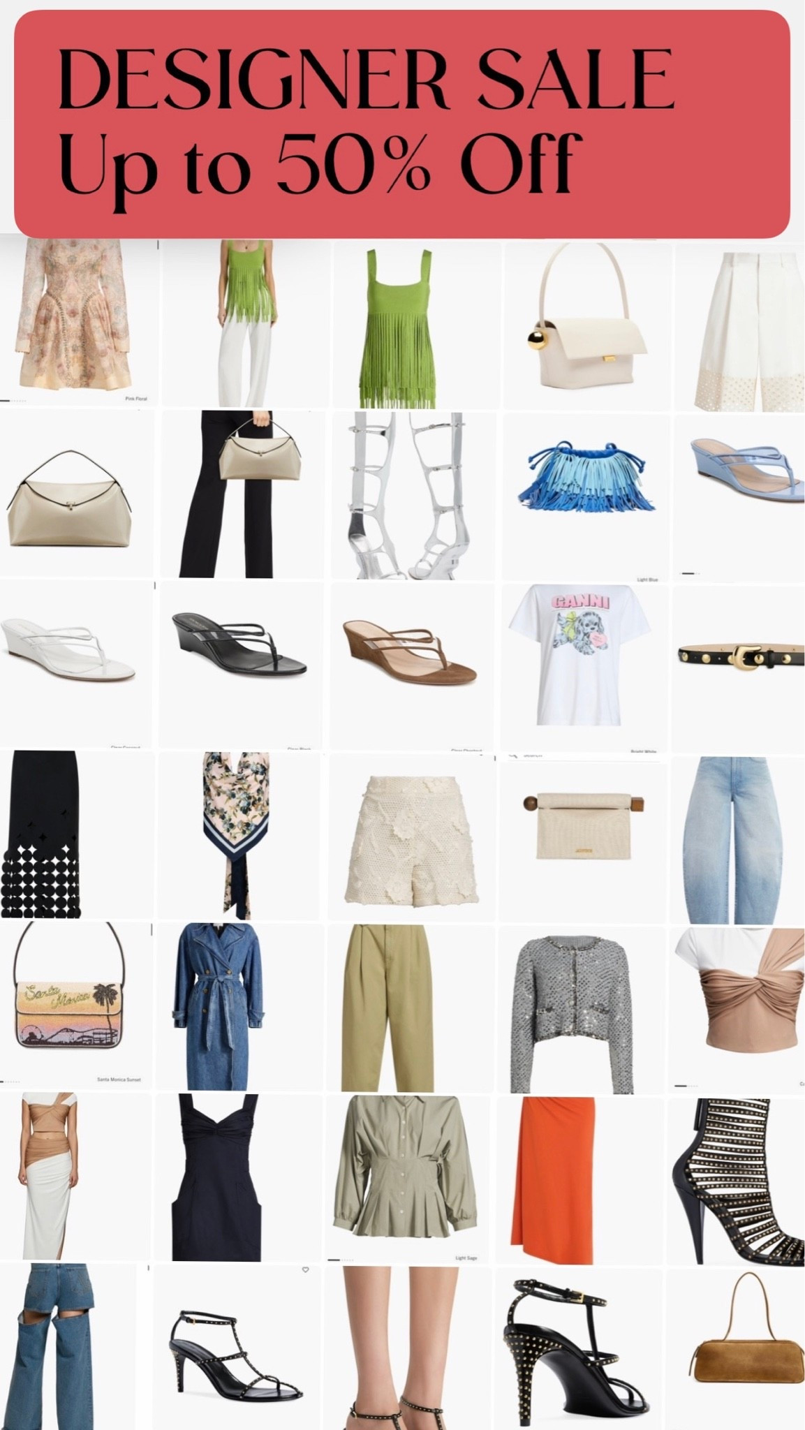 Designer sale I went through the sale. I’ll see you don’t have to. ￼

#LTKSaleAlert