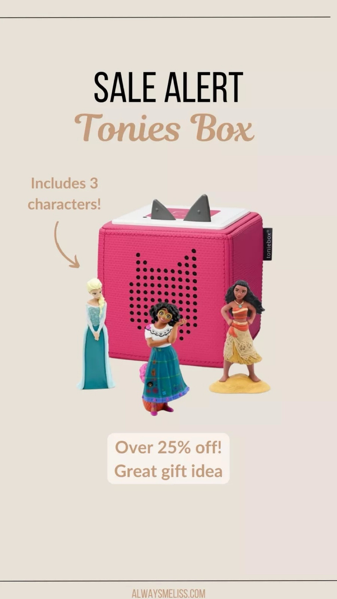 This Tonies box is the perfect for little ones! On sale today.

Tonies
Walmart
Kids toys

#LTKHoliday #LTKSaleAlert #LTKFindsUnder100