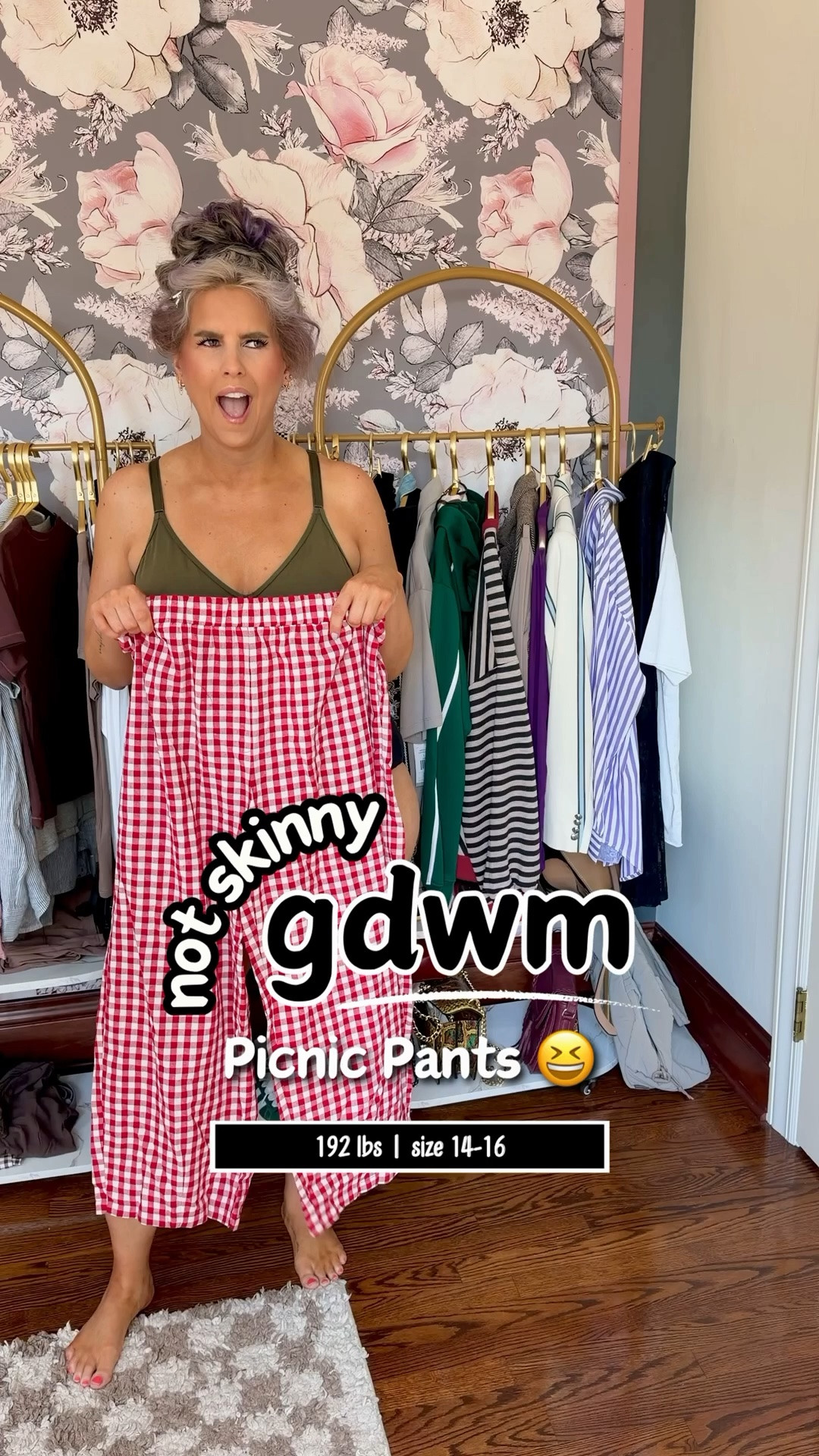 Walmart/Amazon Summer Outfit
✔️Red Gingham Cropped Pants  〰️ size XL (TTS) Walmart
✔️Blue Embroidered Blazer 〰️ size M (TTS) Walmart 
✔️Minimizer Bra 〰️ (TTS) Walmart
✔️Two-tone connected rings & dangle rings ~ Amazon
✔️Lariat Necklace 〰️ Pavoi on Amazon
✔️Yellow Bracelets, Red Beaded Hoop Earrings, Blue Lapis Necklace 〰️ linked similar (Amazon)
✔️Yellow Square Neck Tank 〰️ linked similar (Amazon)
✔️Yellow Shoulder Bag 〰️ linked similar (Amazon)
✔️Yellow Bow Sandals 〰️ linked similar (Amazon)

#walmart #walmartfashion #walmartstyle  walmart fashion, walmart style, walmart outfit, walmart look, walmart fashion, found it at walmart, walmart fashion finds, walmart summer, walmart winter, walmart fall, walmart spring, walmart new arrivals, walmart outfit, walmart outfit inspo, walmart outfit inspiration, walmart curves, walmart curvy, curvy walmart, midsize walmart, walmart midsize, walmart ootd, walmart shopping, new at walmart  
#under20 #under30 #under40 #under50 #under60 #under75 #under100 #affordable #budget #inexpensive #size14 #size16 #size12 #medium #large #extralarge #xl #curvy #midsize #pear #pearshape #pearshaped budget fashion, affordable fashion, budget style, affordable style, curvy style, curvy fashion, midsize style, midsize fashion

#LTKootd #LTKWorkwear #LTKMidsize
