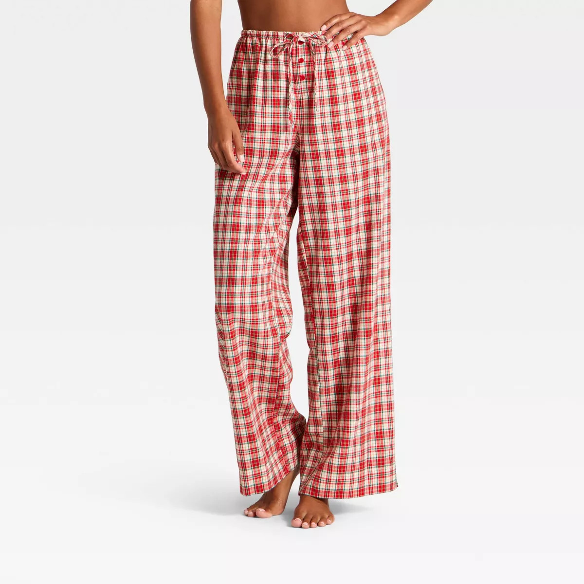 Women's Flannel Wide Leg Pajama Pants - Wild Fable™ | Target