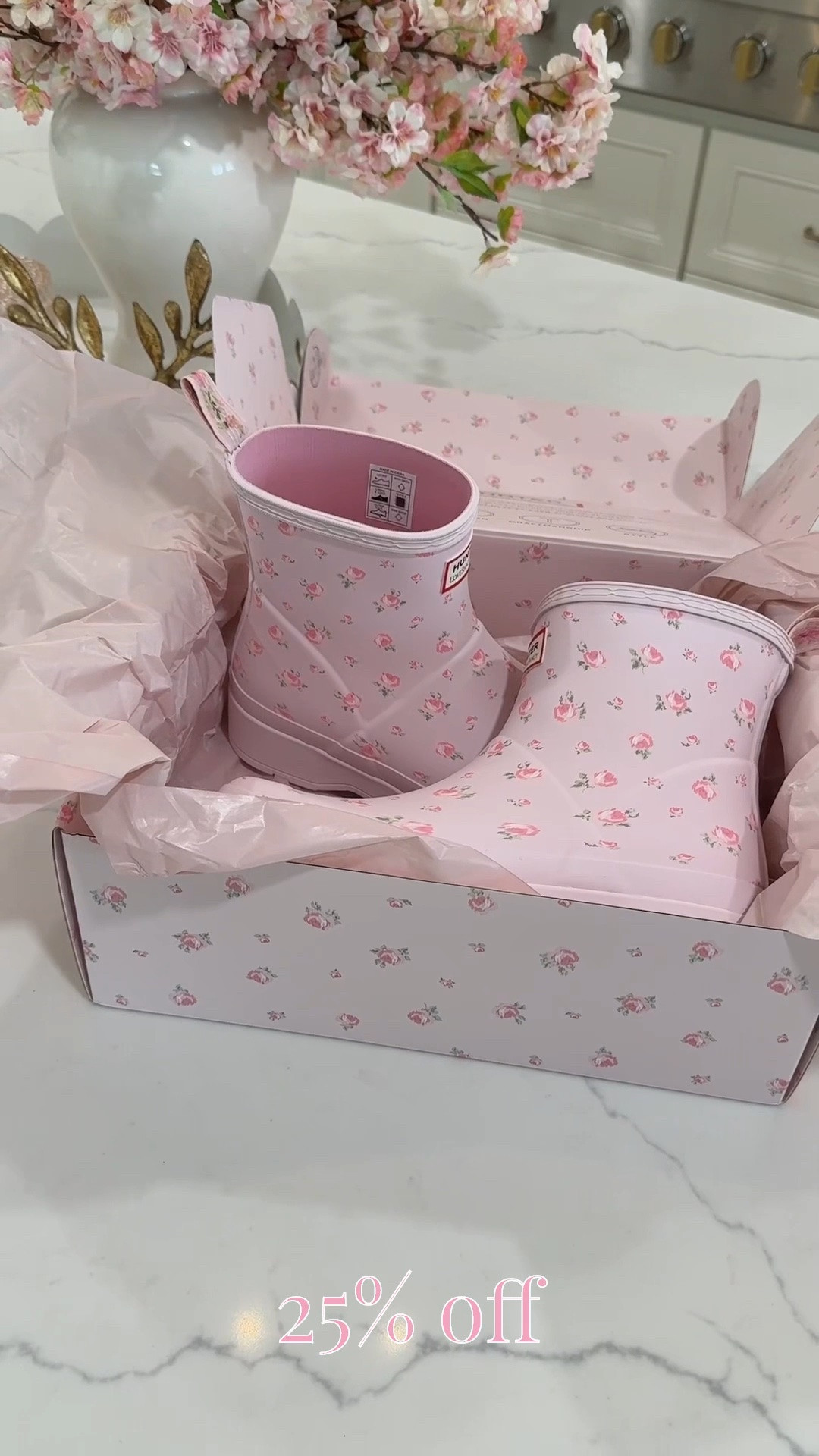 25% off the girliest rain boots from LoveShackFancy 🎀 
@Bloomingdale's US @LoveShackFancy

#LTKSaleAlert #LTKSeasonal
