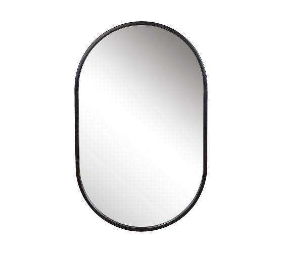 Lylian Oval Wall Mirror | Pottery Barn (US)