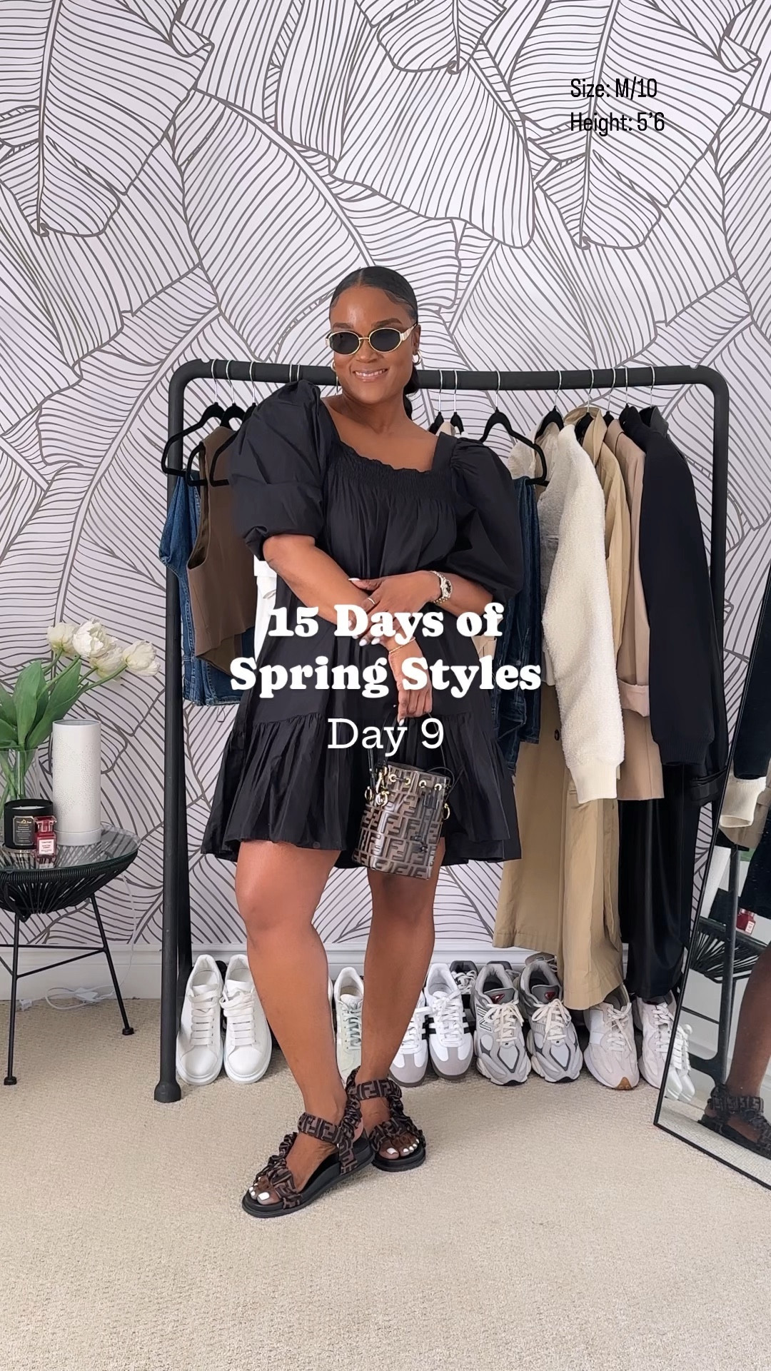 15 Days of Spring Fashion Trends
Day 9: Anyone else excited for babydoll dresses and dad sandals? Today’s outfit embodies just that, and I can’t wait for warmer days ahead.



#SpringStyle #BusyMom #FashionInspiration #StylishMom #SpringLooks #midsizefashion #SpringDress