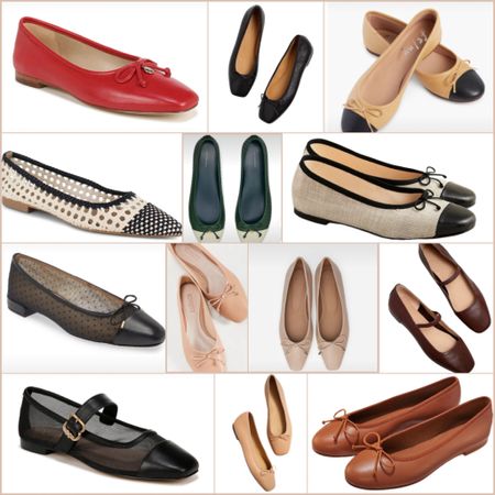 Love good, timeless ballet flats. All of these are 😍
